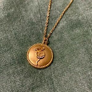 NWT Forever 21 upcycled snake necklace